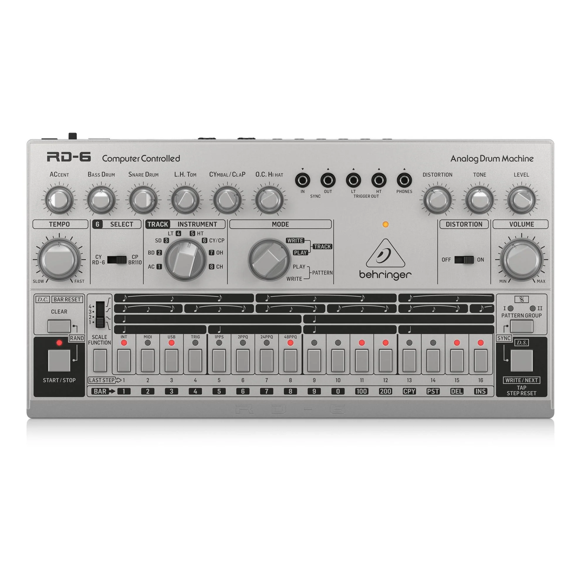 Behringer RD6 SR Analog Drum Machine - Image 7