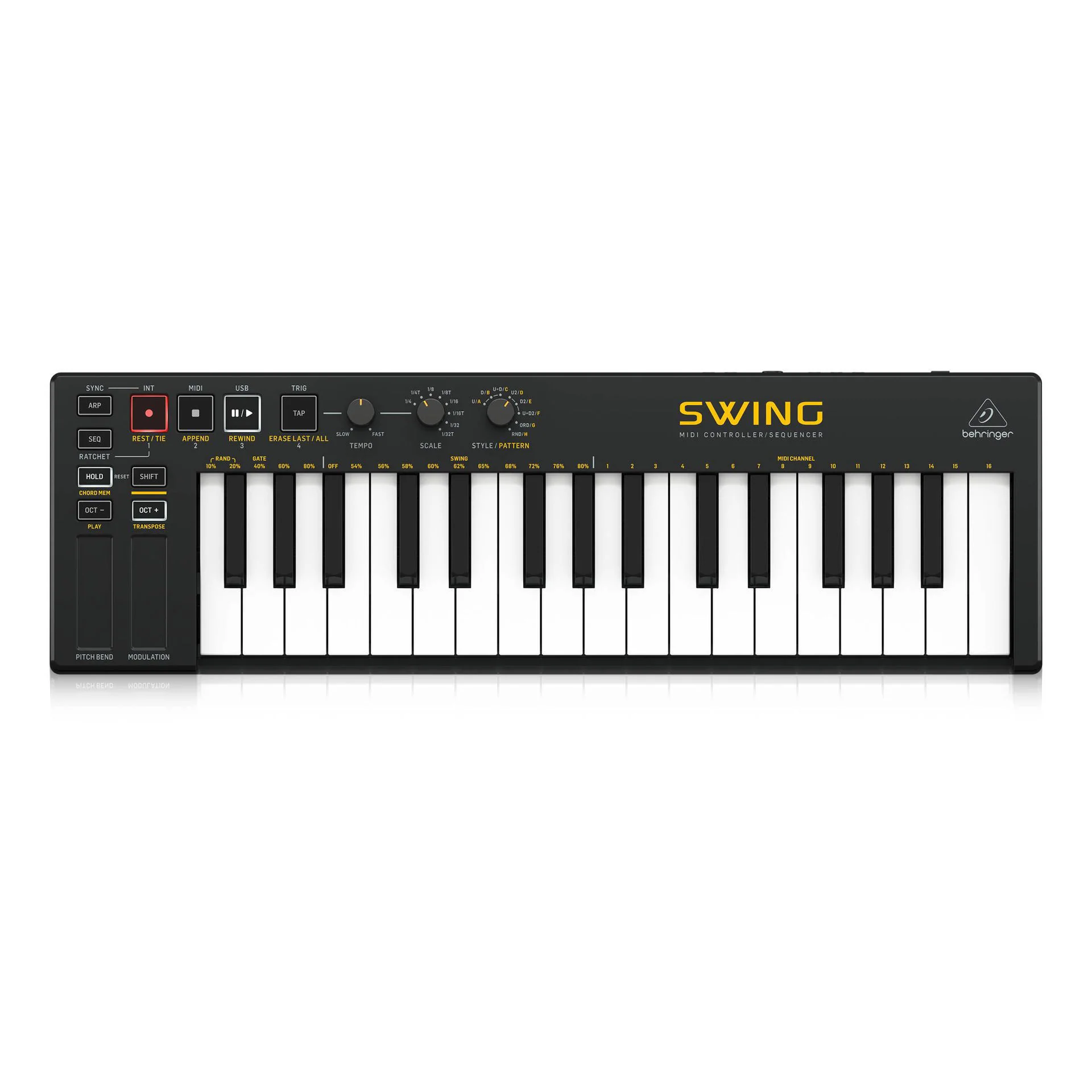 Behringer Swing 32-Key USB Controller Keyboard - Image 13