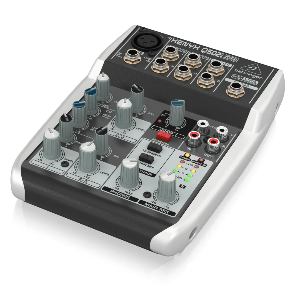Behringer Xenyx Q502USB Mixer (Open Box) - Image 2