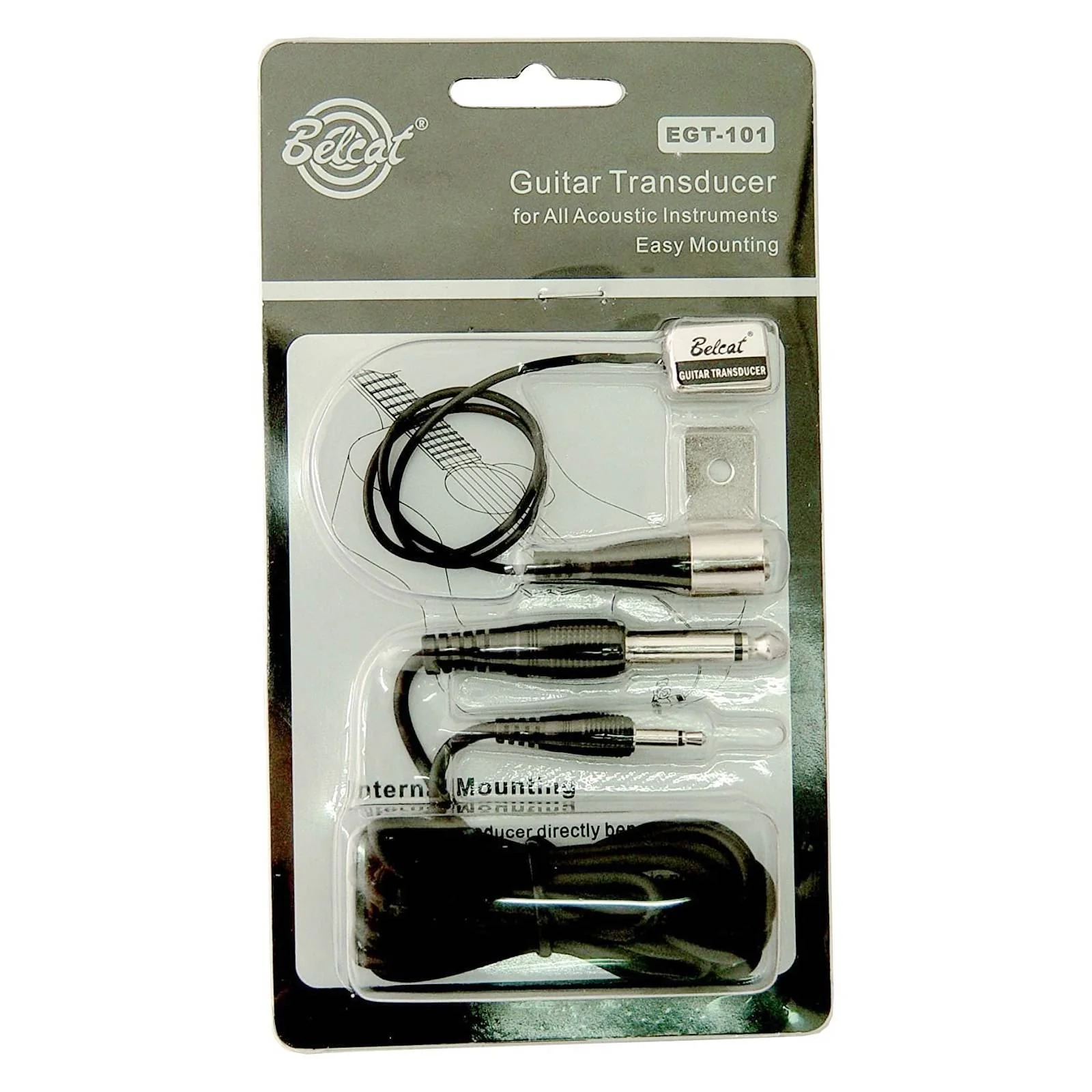 Belcat EGT101 Piezo Single Contact Transducer for Classical or Acoustic Guitars - Image 2