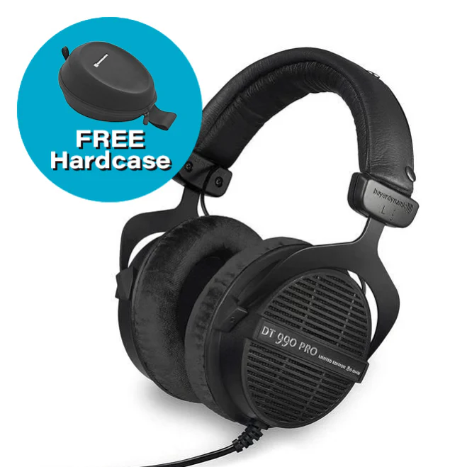Beyerdynamic Limited Edition DT 990-PRO Open-Back Studio Headphones (80Ω) - Black - Image 5