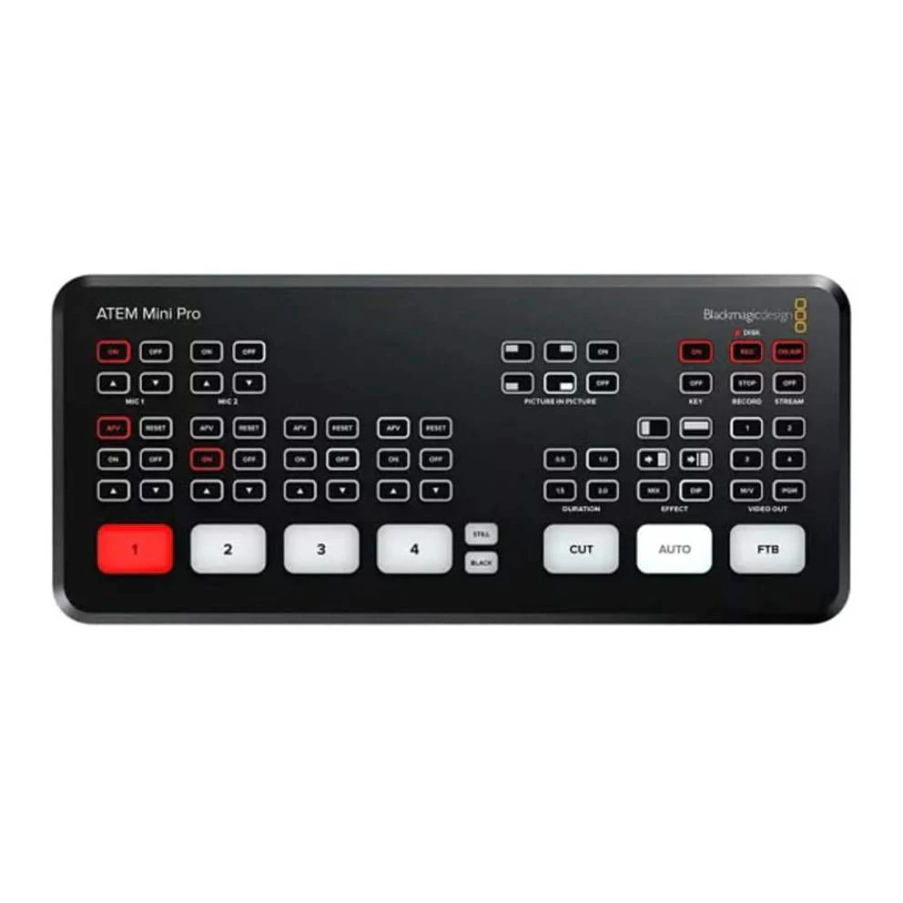 Black Magic Design ATEM Mini Pro Streaming Video Mixer - Image 3