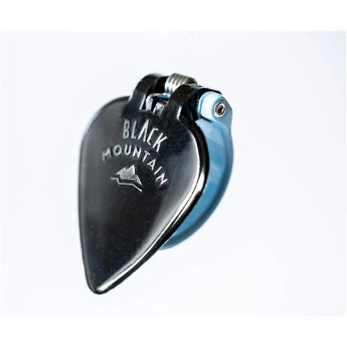 Black Mountain Spring-loaded Thumb Pick - Blue - Right Hand - Image 2