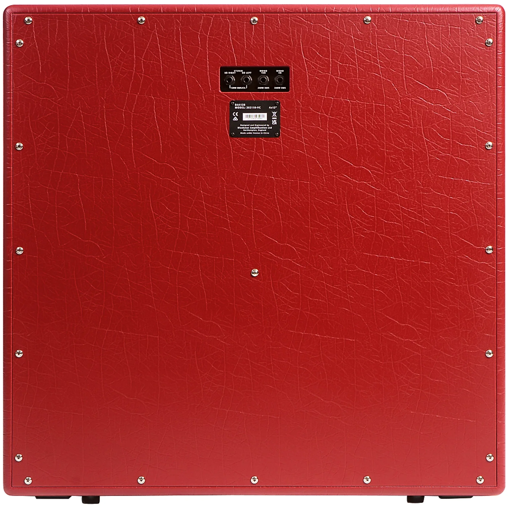 Blackstar DA412B Ruby Guitar Amp Speaker Cabinet (4x12) - Image 2