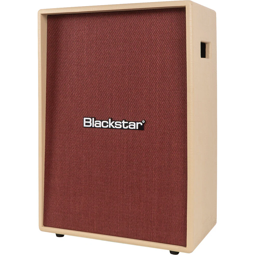 Blackstar Debut 2x12 Vertical Guitar Speaker Cabinet - Cream - Image 4