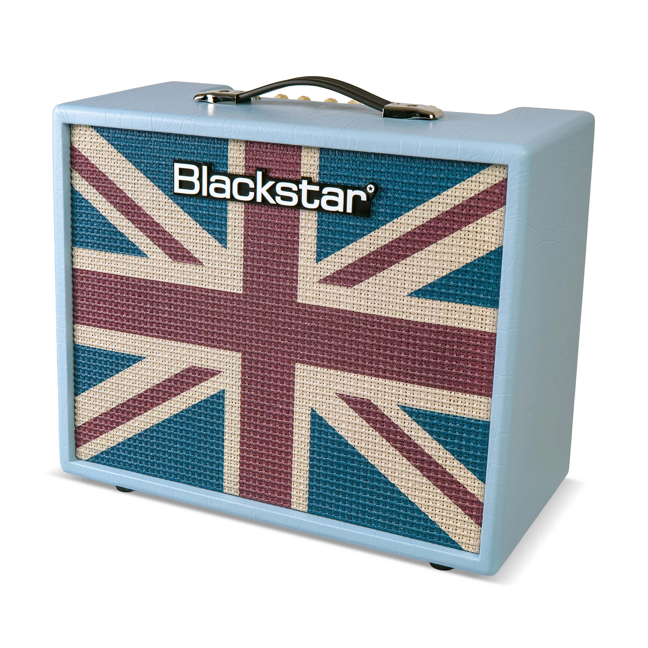 Blackstar Debut 50 LTD ED Guitar Amplifier - Baby Blue w/Union Jack Grille - Image 2