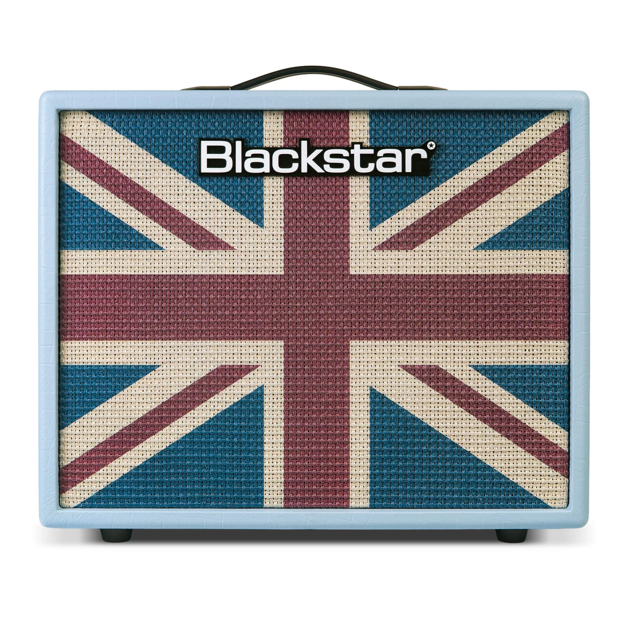 Blackstar Debut 50 LTD ED Guitar Amplifier - Baby Blue w/Union Jack Grille - Image 3