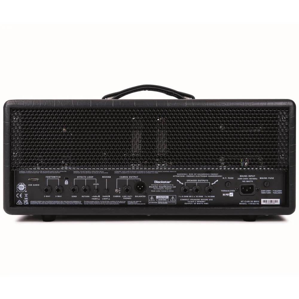Blackstar HT Club 50 MK III 50W Tube Guitar Amplifier Head - Image 3