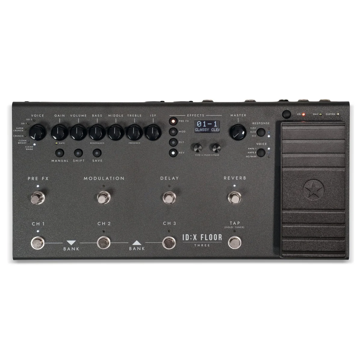 Blackstar ID:X Floor Three Advanced DSP Floorboard Modeller