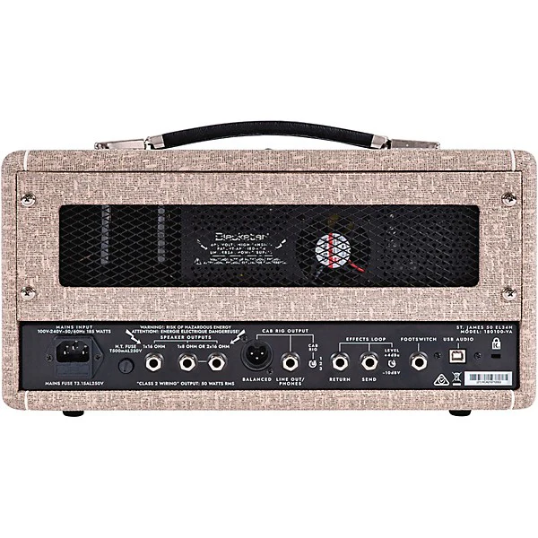 Blackstar St James 50 EL34H Guitar Amp Head (50w) - Fawn - Image 4