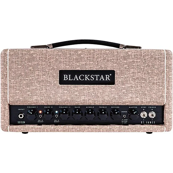 Blackstar St James 50 EL34H Guitar Amp Head (50w) - Fawn - Image 7