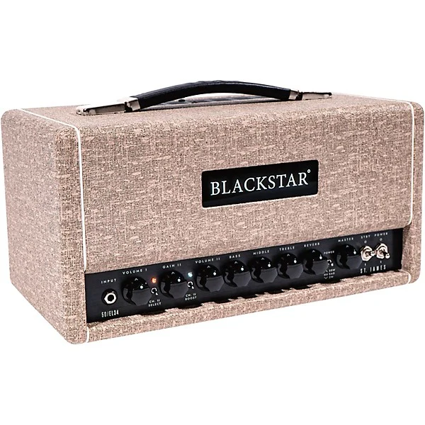 Blackstar St James 50 EL34H Guitar Amp Head (50w) - Fawn - Image 9