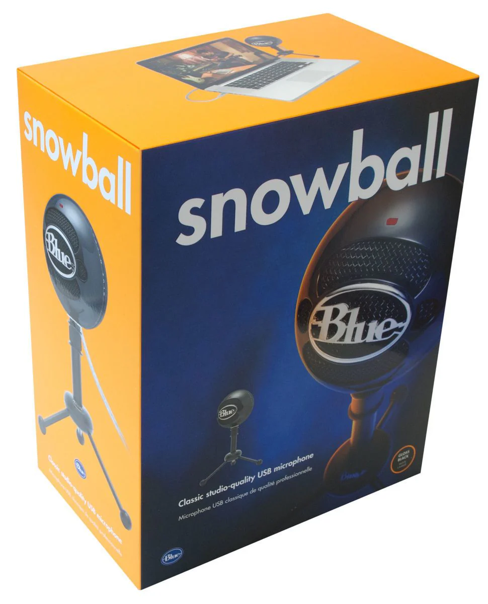 Blue Snowball USB Mic - Black - Image 4