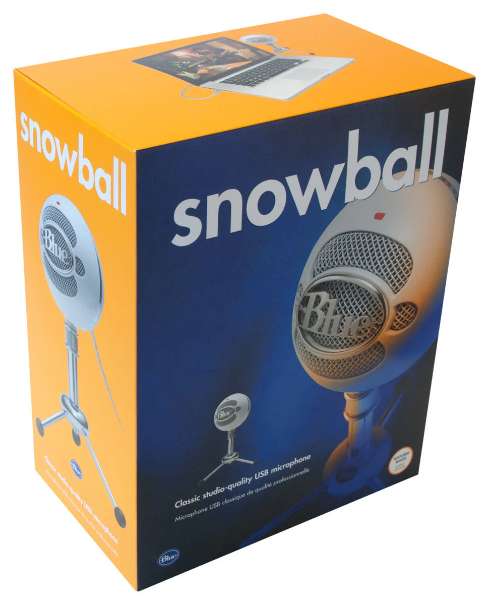 Blue Snowball USB Mic - White - Image 7