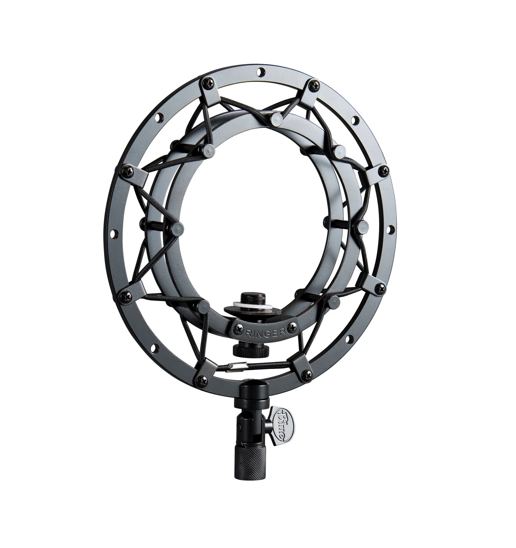 Blue Suspension Mount For Snowball Microphone-Black Finish - Image 4
