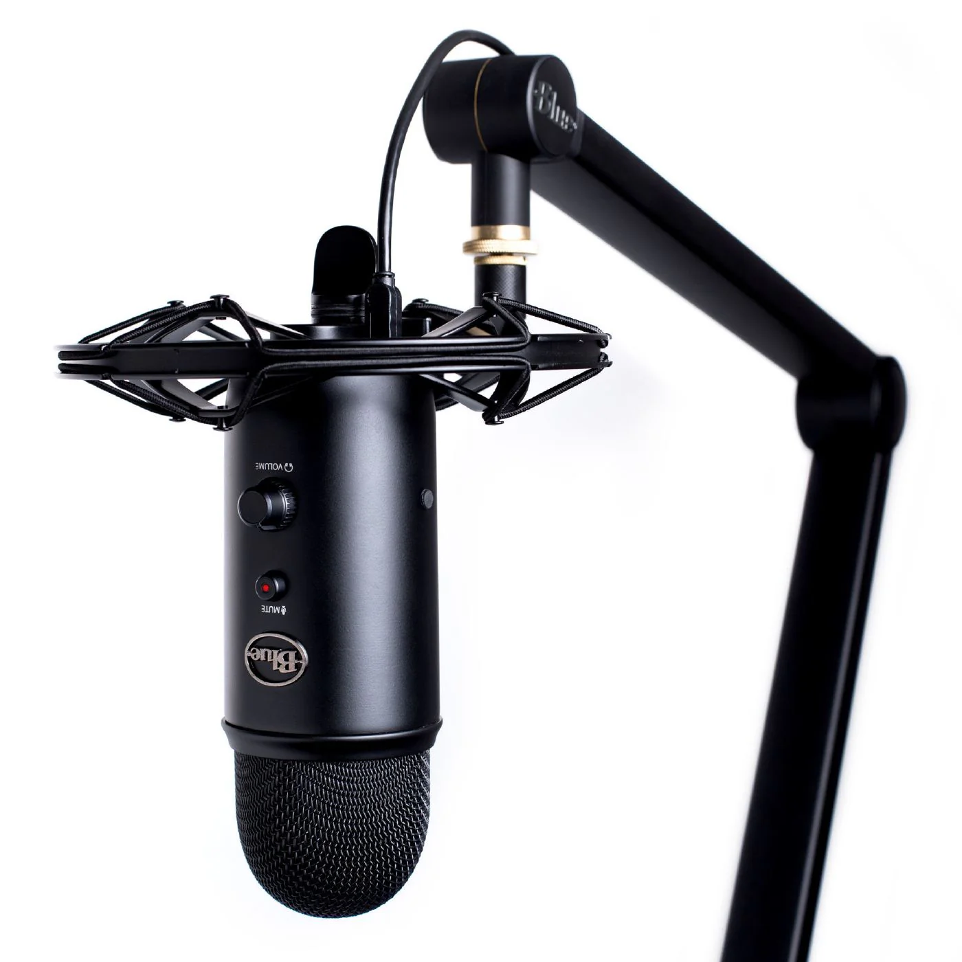 Blue Yeticaster Professional Broadcast Bundle (Comes with Shockmount and Compass Boom Arm) - Image 4