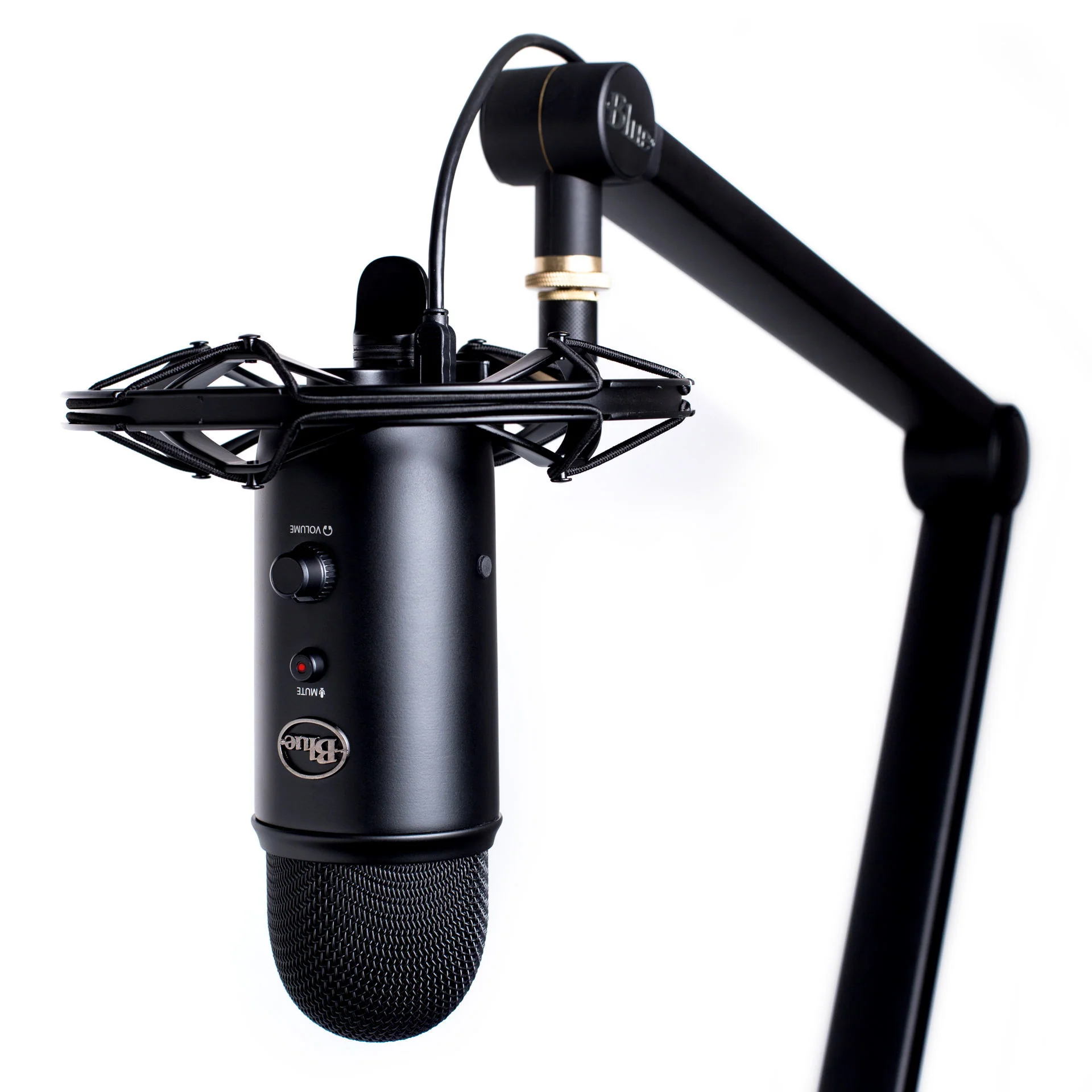 Blue Yeticaster Professional Broadcast Bundle (Comes with Shockmount and Compass Boom Arm) - Image 6