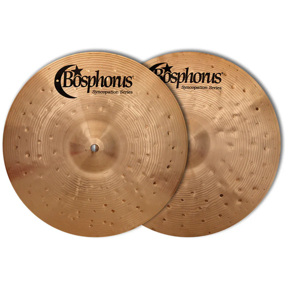 Bosphorus Syncopation Series Fully Lathed 14 Hi Hats - Image 2