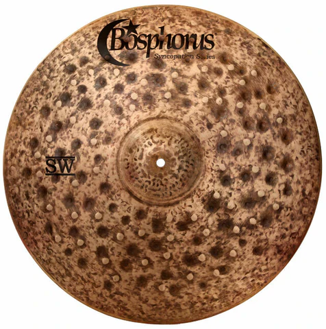 Bosphorus Syncopation Series Sand Washed 21 Ride Cymbal - Image 2