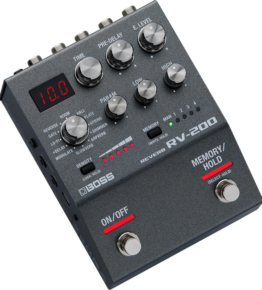 BOSS 200 Series RV-200 Reverb Guitar Effects Pedal - Image 2