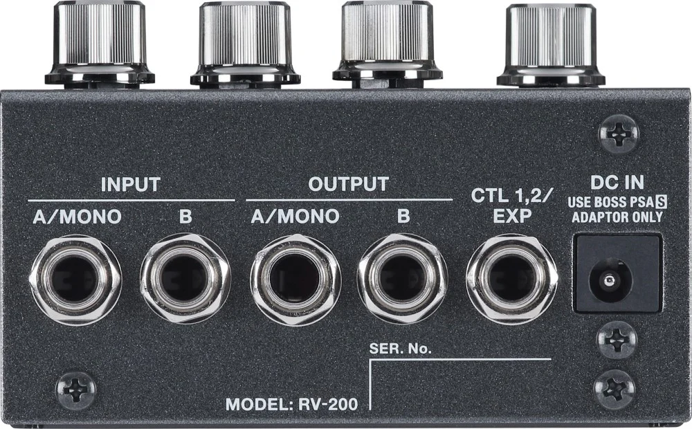 BOSS 200 Series RV-200 Reverb Guitar Effects Pedal - Image 6
