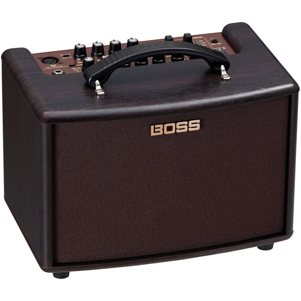 BOSS AC-22LX 10W Portable Stereo Acoustic Guitar Amplifier with Mic Channel and Rhythm Box - Image 5