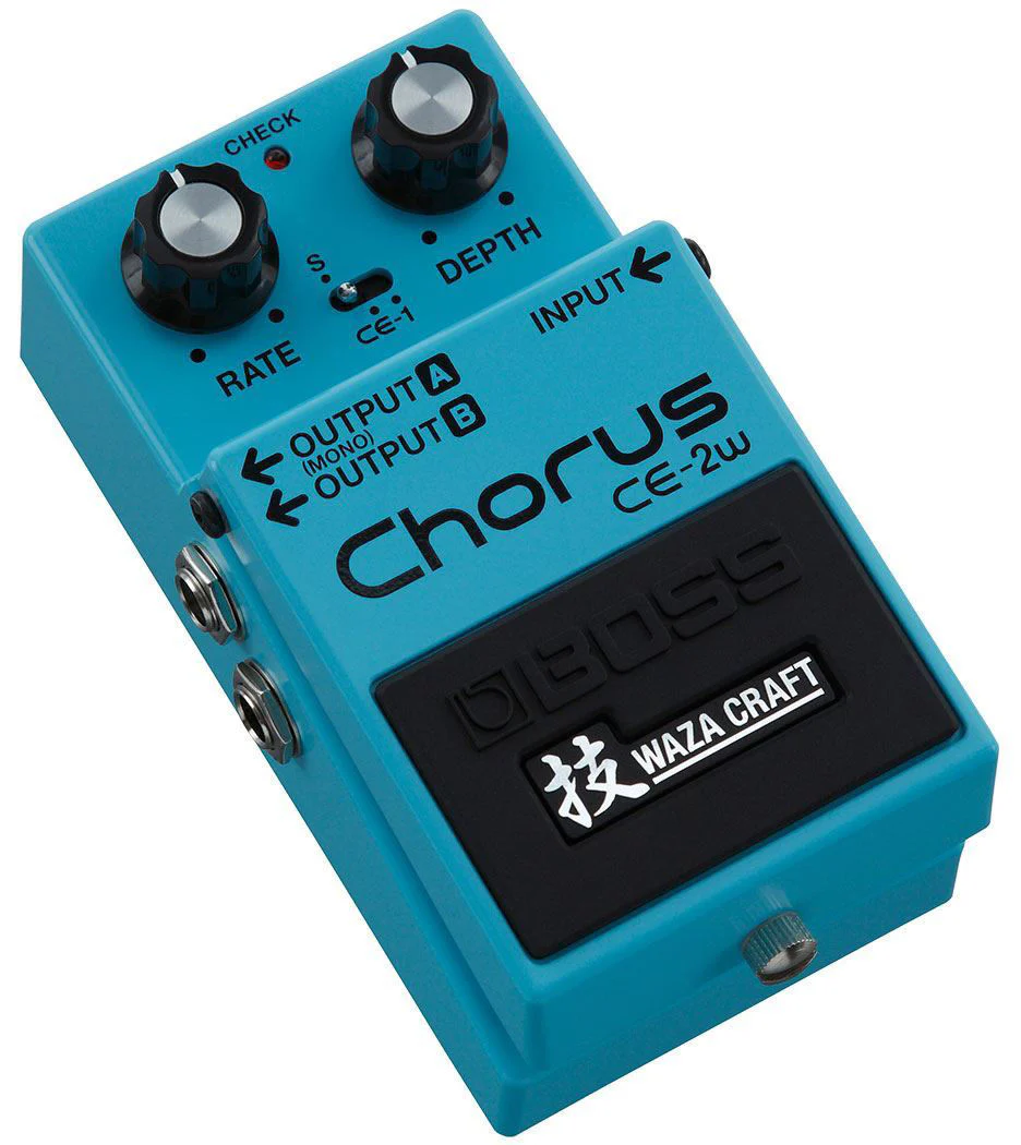 BOSS CE-2W Chorus Guitar Effects Pedal (CE2W) - Image 6