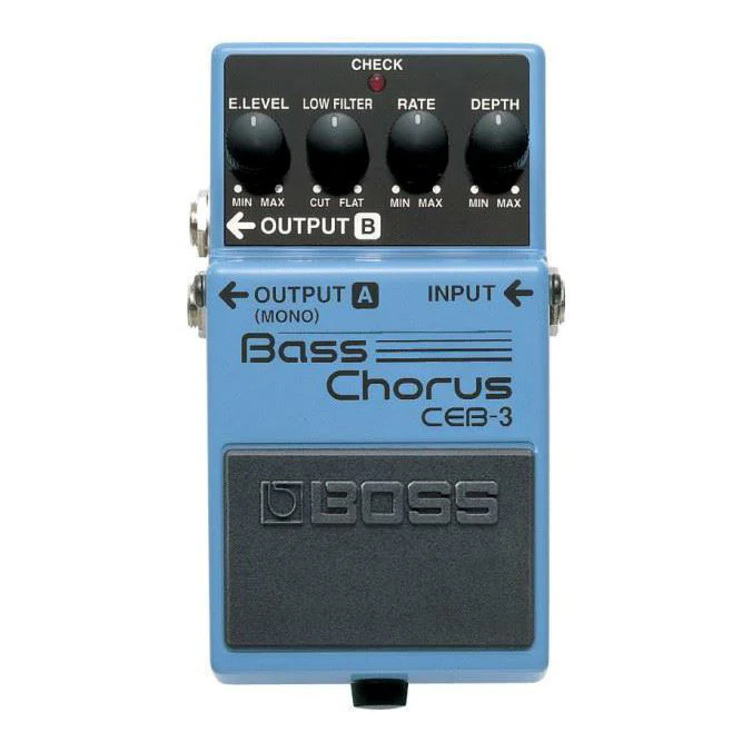 BOSS CEB-3 Bass Chorus Guitar Effects Pedal - Image 2