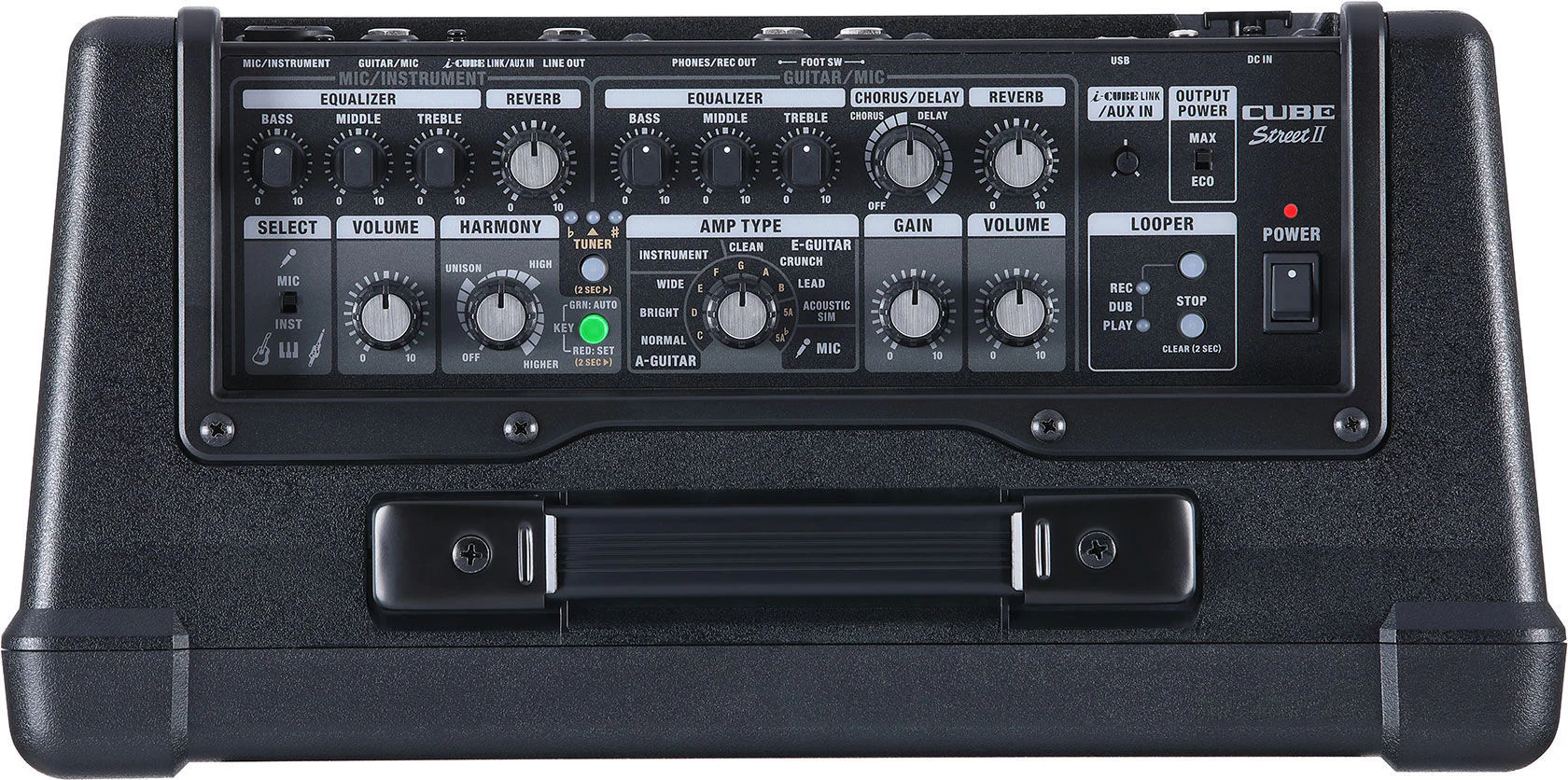 BOSS Cube Street 2 Battery Powered Stereo Amplifier in Black - Image 5