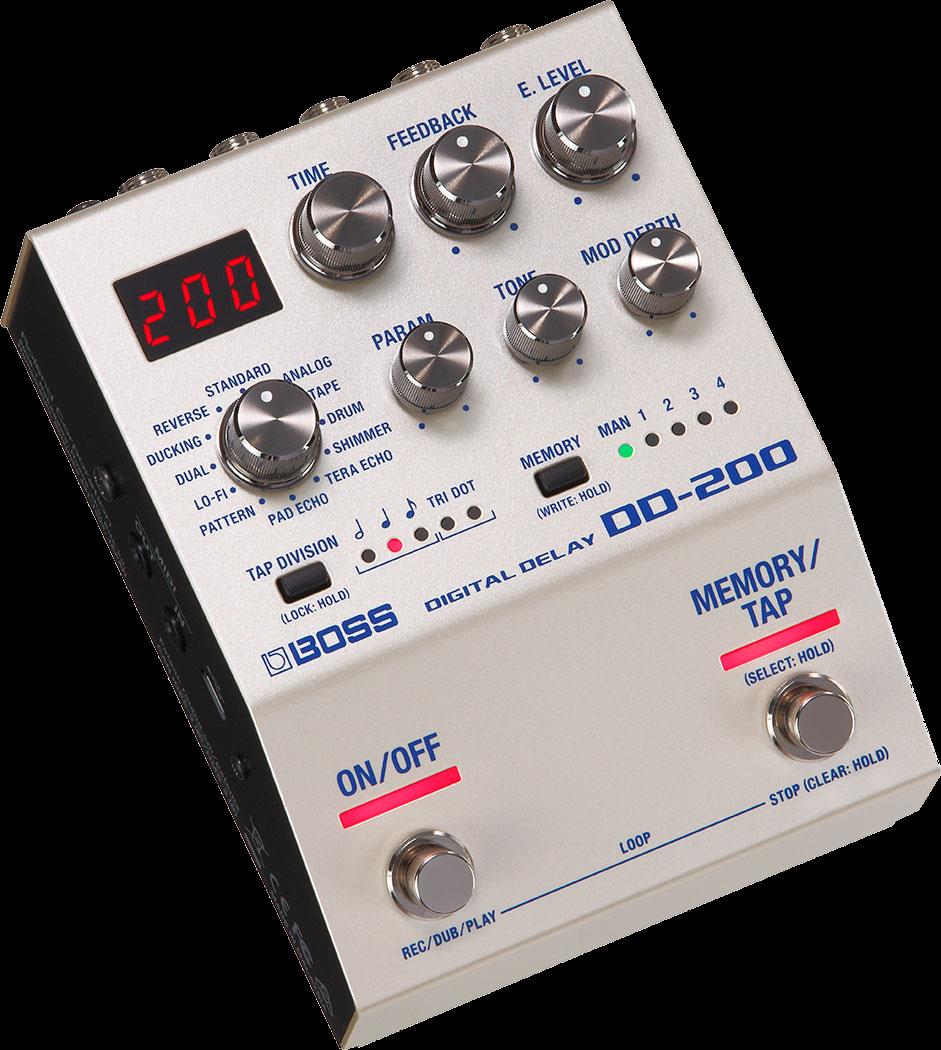 BOSS DD-200 Digital Delay Guitar Effects Pedal - Image 6