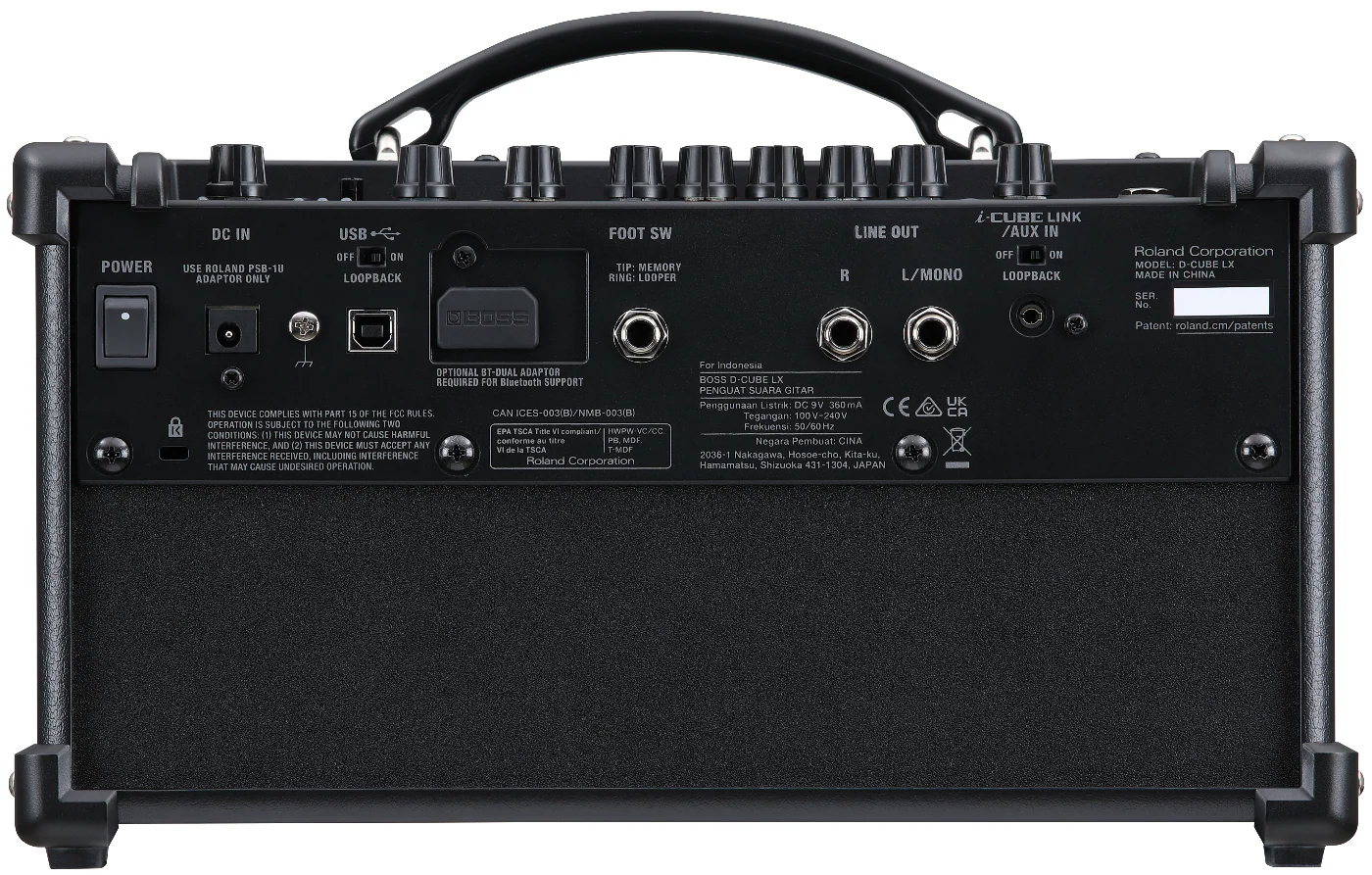 BOSS Dual Cube LX Guitar Amplifier - Image 3