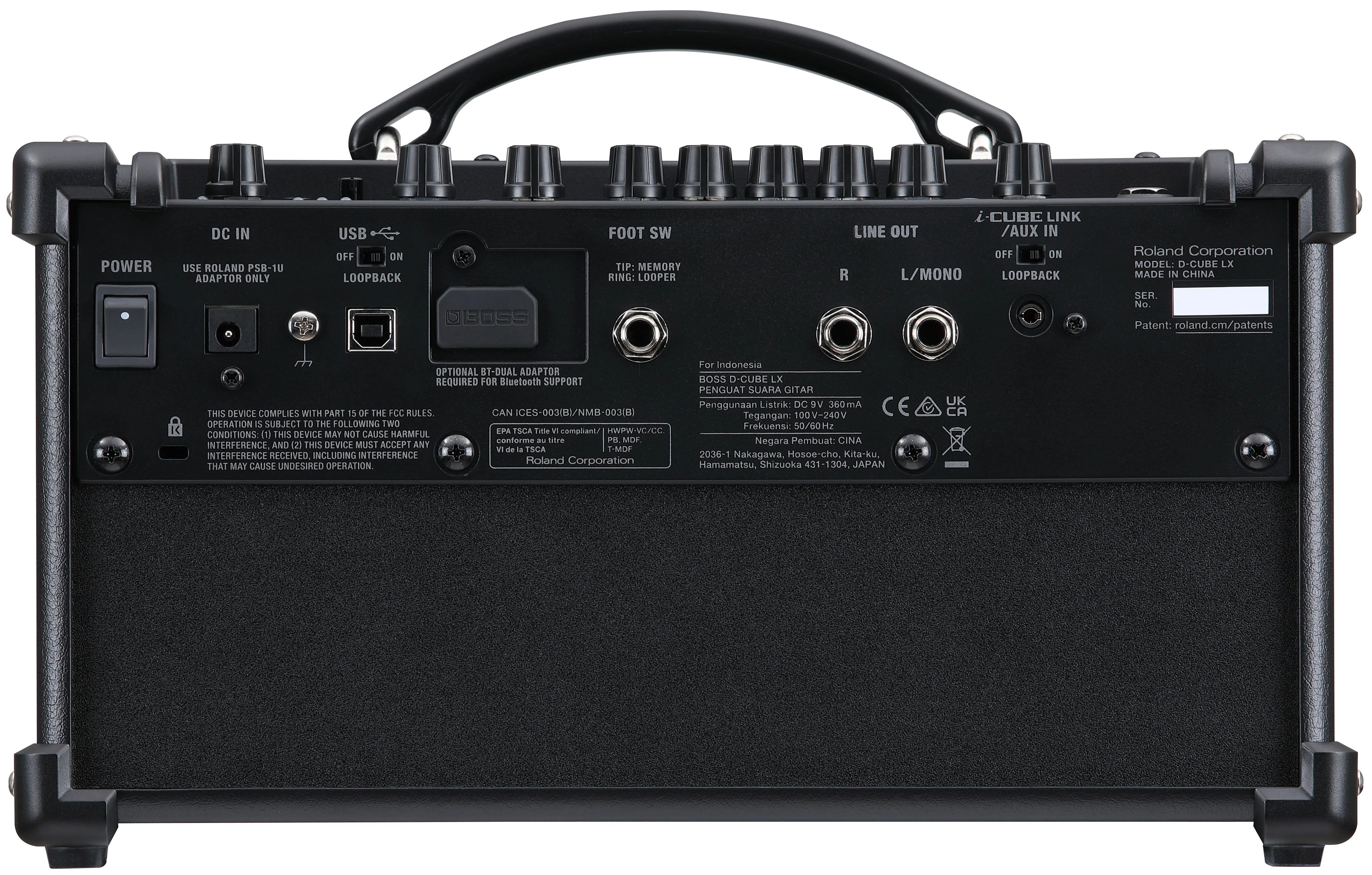 BOSS Dual Cube LX Guitar Amplifier - Image 8