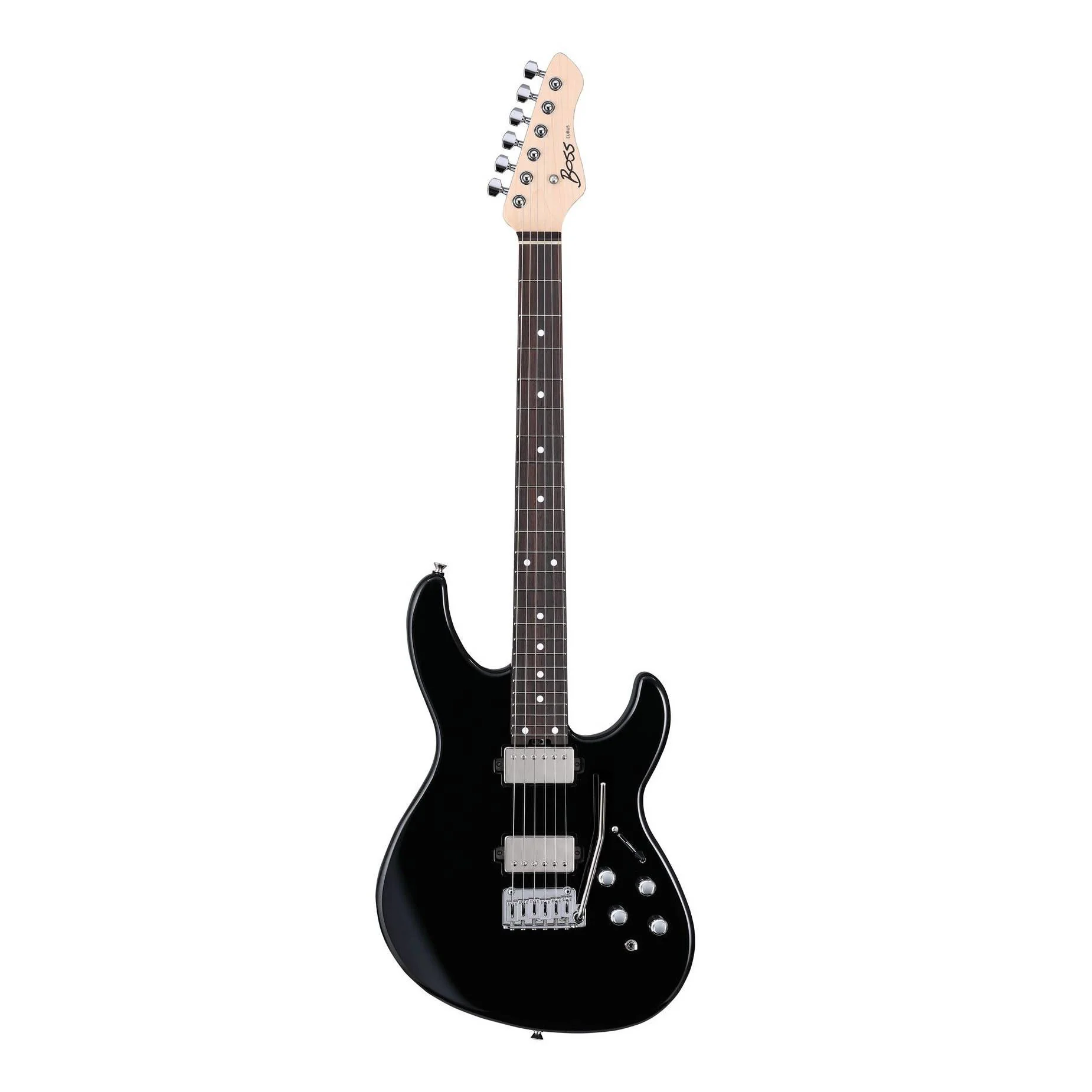 BOSS Eurus GS-1 Custom Electric Guitar - Black - Image 5