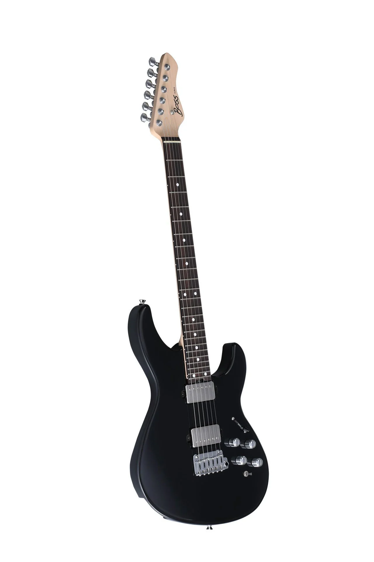 BOSS Eurus GS-1 Custom Electric Guitar - Black - Image 6