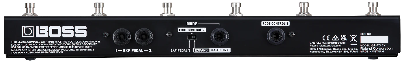BOSS Foot Controller for EX Katana Amplifiers - Image 2