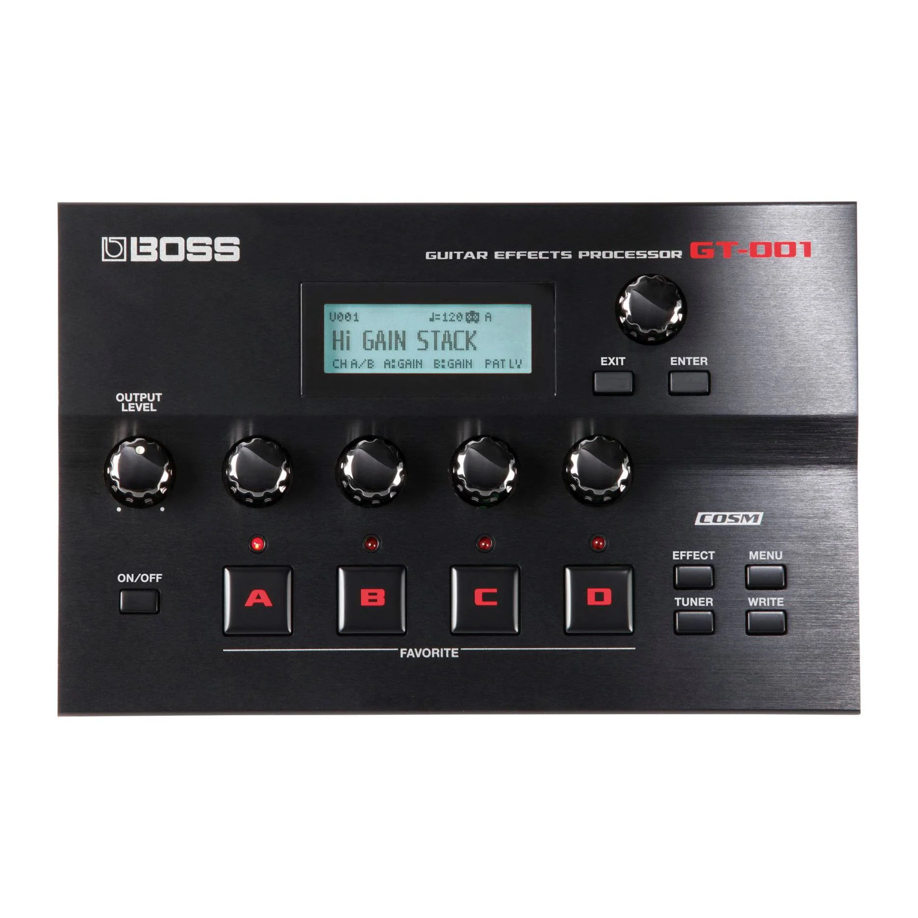 BOSS GT001 Guitar Effects Processor - Image 5