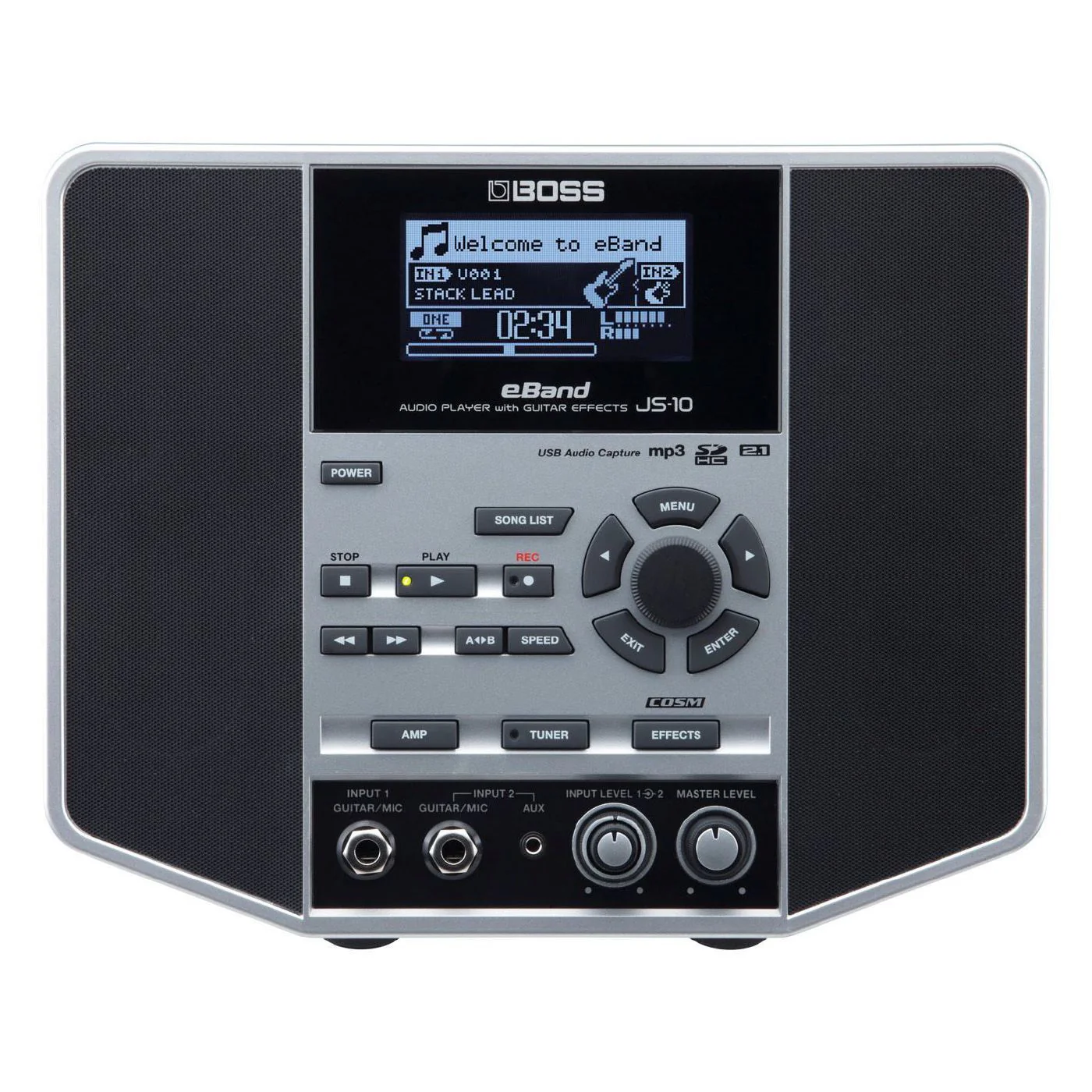 BOSS JS10 eBand Audio Player With Guitar Effects