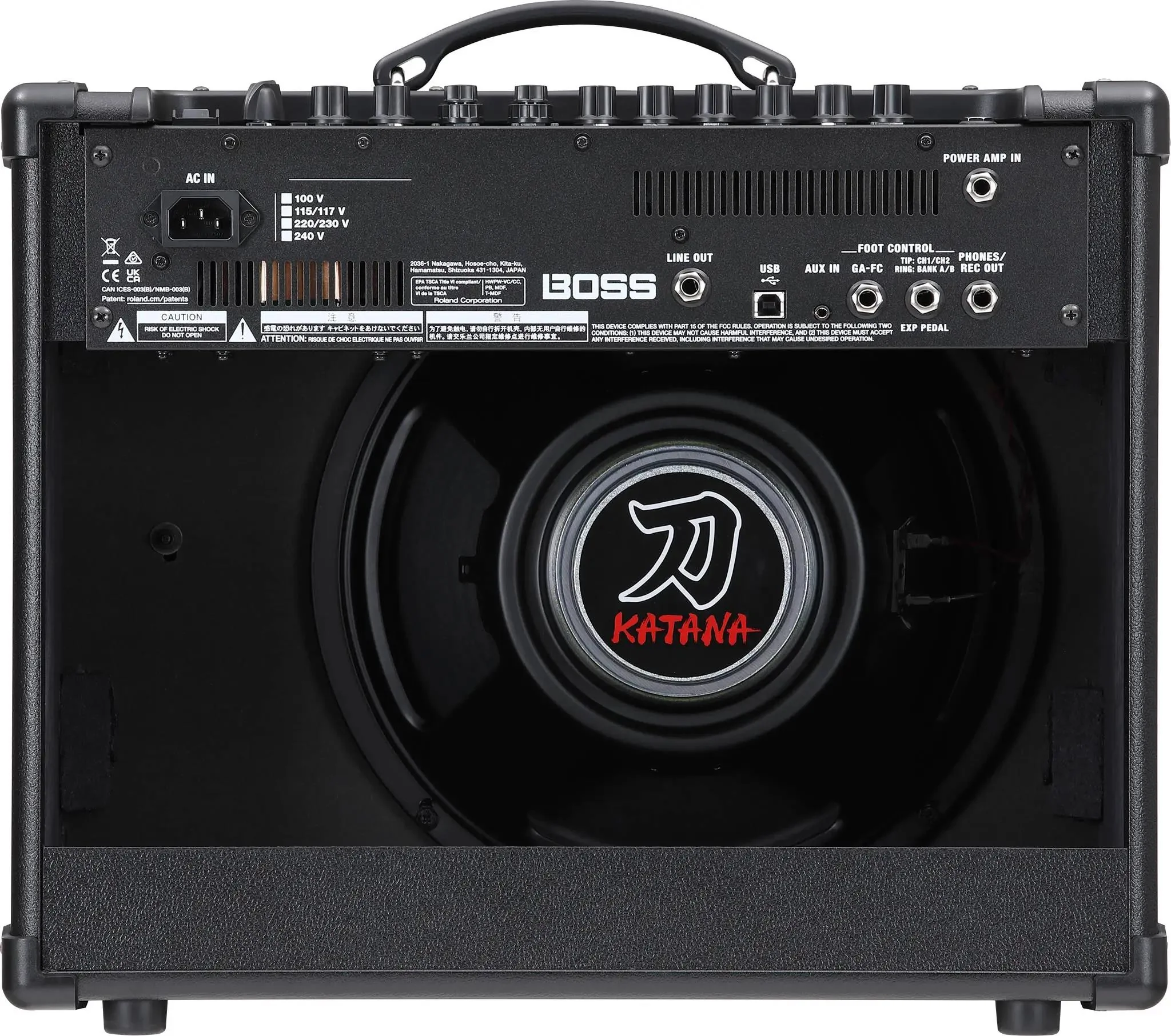 BOSS Katana MKII 50 EX 1x12" Guitar Combo Amplifier - Image 2