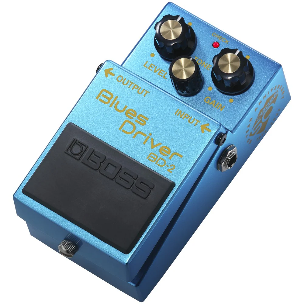 BOSS Limited Edition 50th Anniversary BD-2 Blues Driver Overdrive Guitar Effect Pedal - Image 5