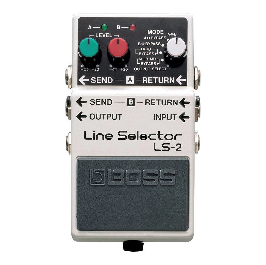 BOSS LS-2 Line Selector Guitar Effects Pedal - Image 2
