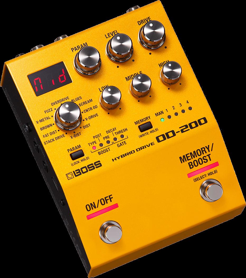 BOSS OD-200 Hybrid Drive Guitar Effects Pedal - Image 5