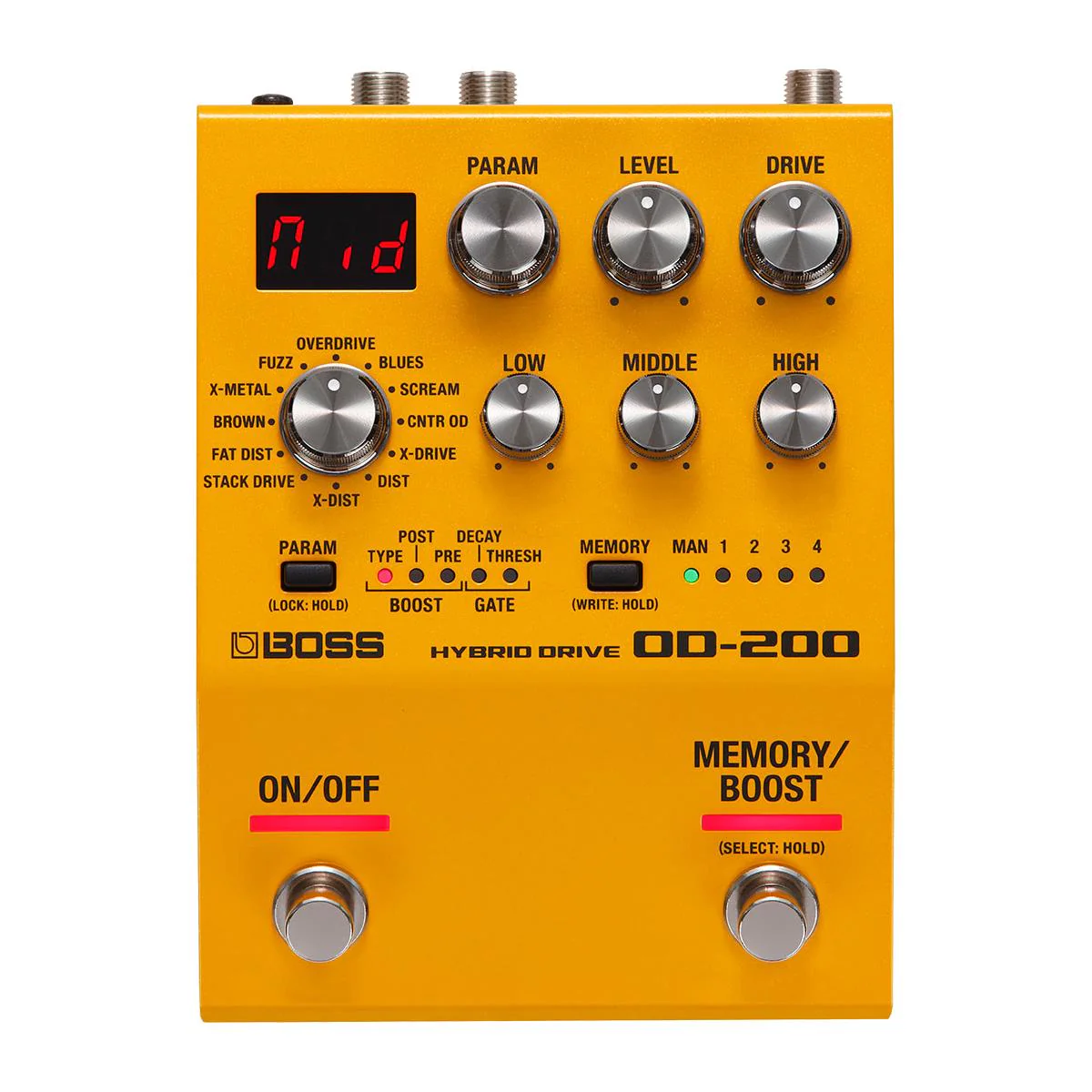 BOSS OD-200 Hybrid Drive Guitar Effects Pedal - Image 6