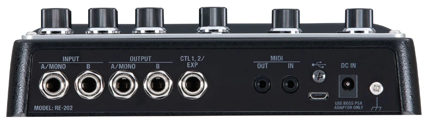 BOSS RE202 Space Echo Guitar Effects Pedal - Image 4