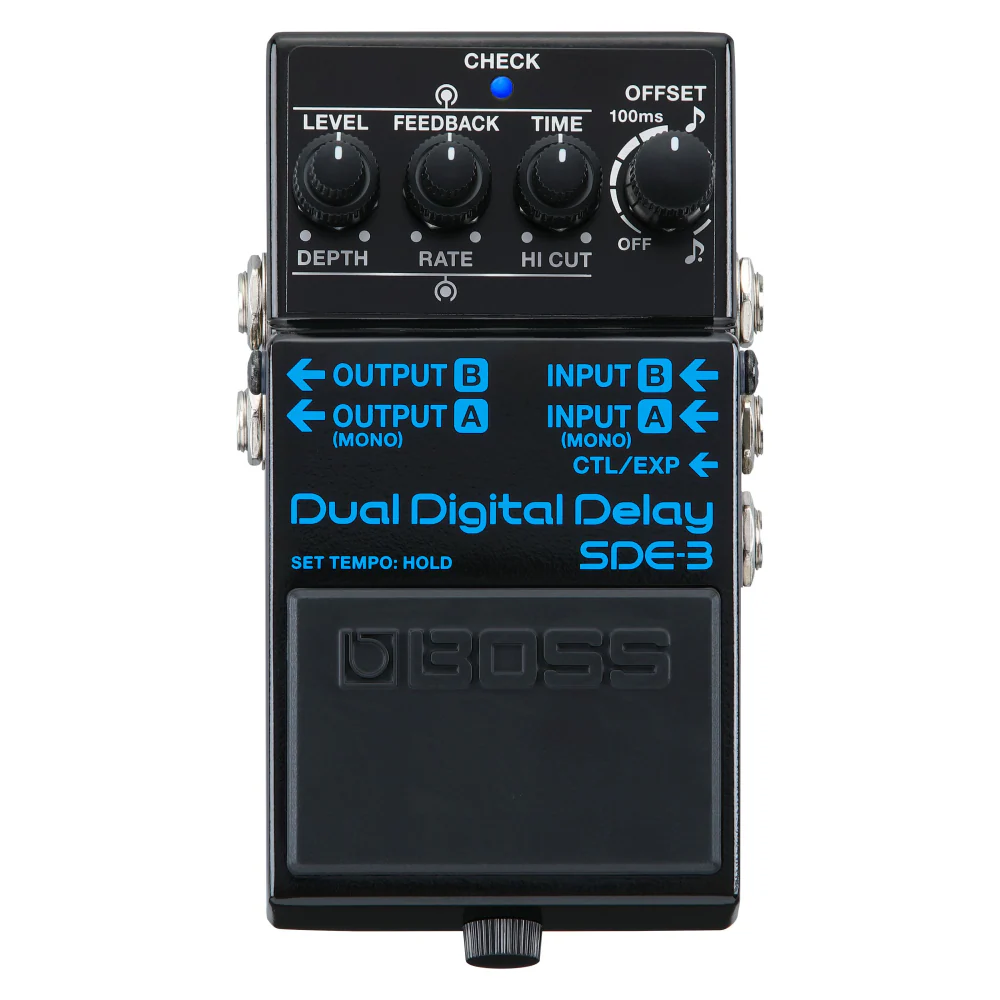 BOSS SDE-3 Dual Digital Delay Guitar Effects Pedal - Image 4