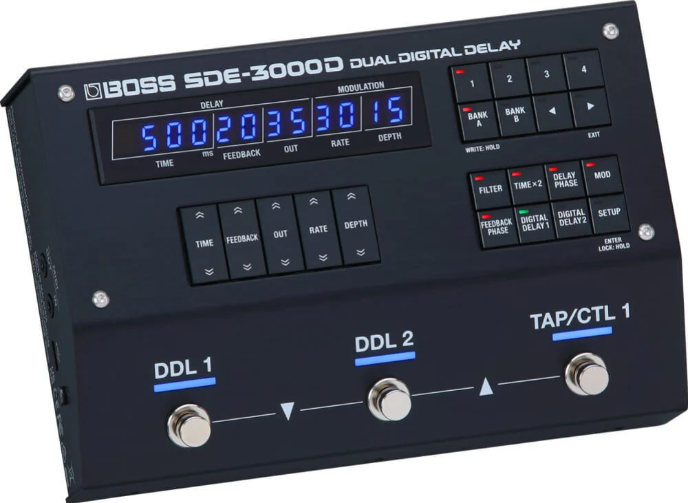 BOSS SDE-3000D Dual Digital Delay Guitar Effects Pedal - Image 2
