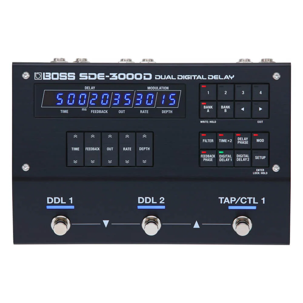 BOSS SDE-3000D Dual Digital Delay Guitar Effects Pedal - Image 5