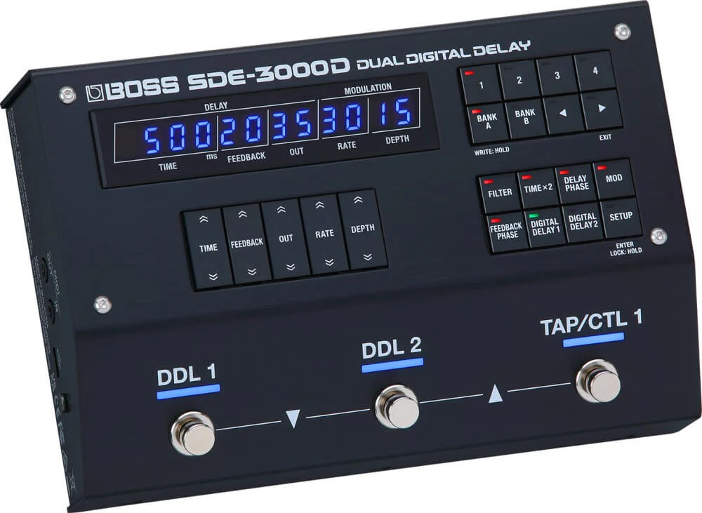 BOSS SDE-3000D Dual Digital Delay Guitar Effects Pedal - Image 8