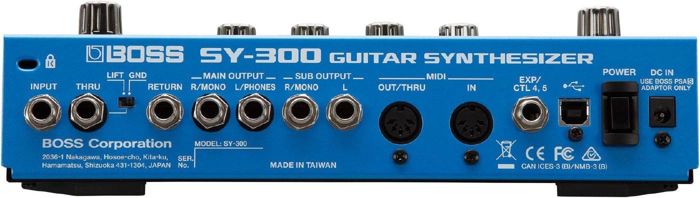 BOSS SY-300 Guitar Sythesizer Effects Pedal - Image 2
