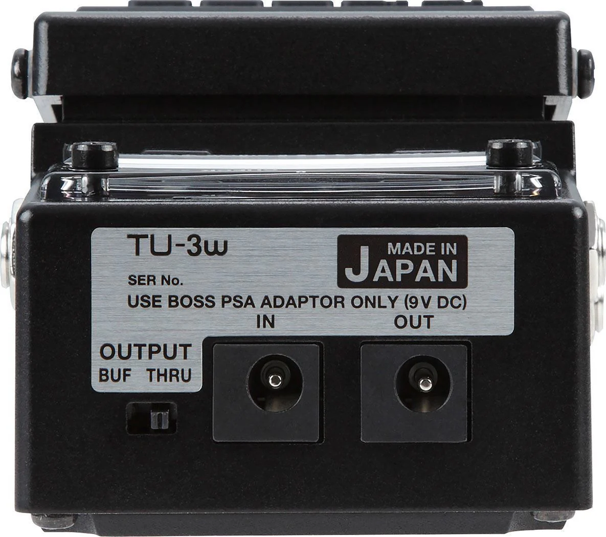 BOSS TU-3W Chromatic Tuner Guitar Pedal (TU3W) - Image 3