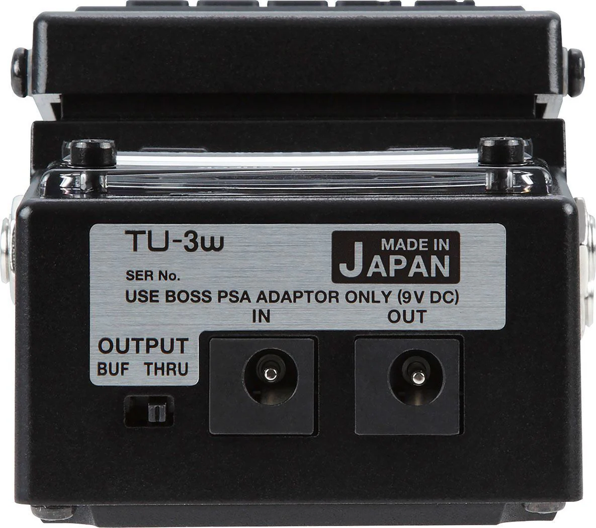 BOSS TU-3W Chromatic Tuner Guitar Pedal (TU3W) - Image 5